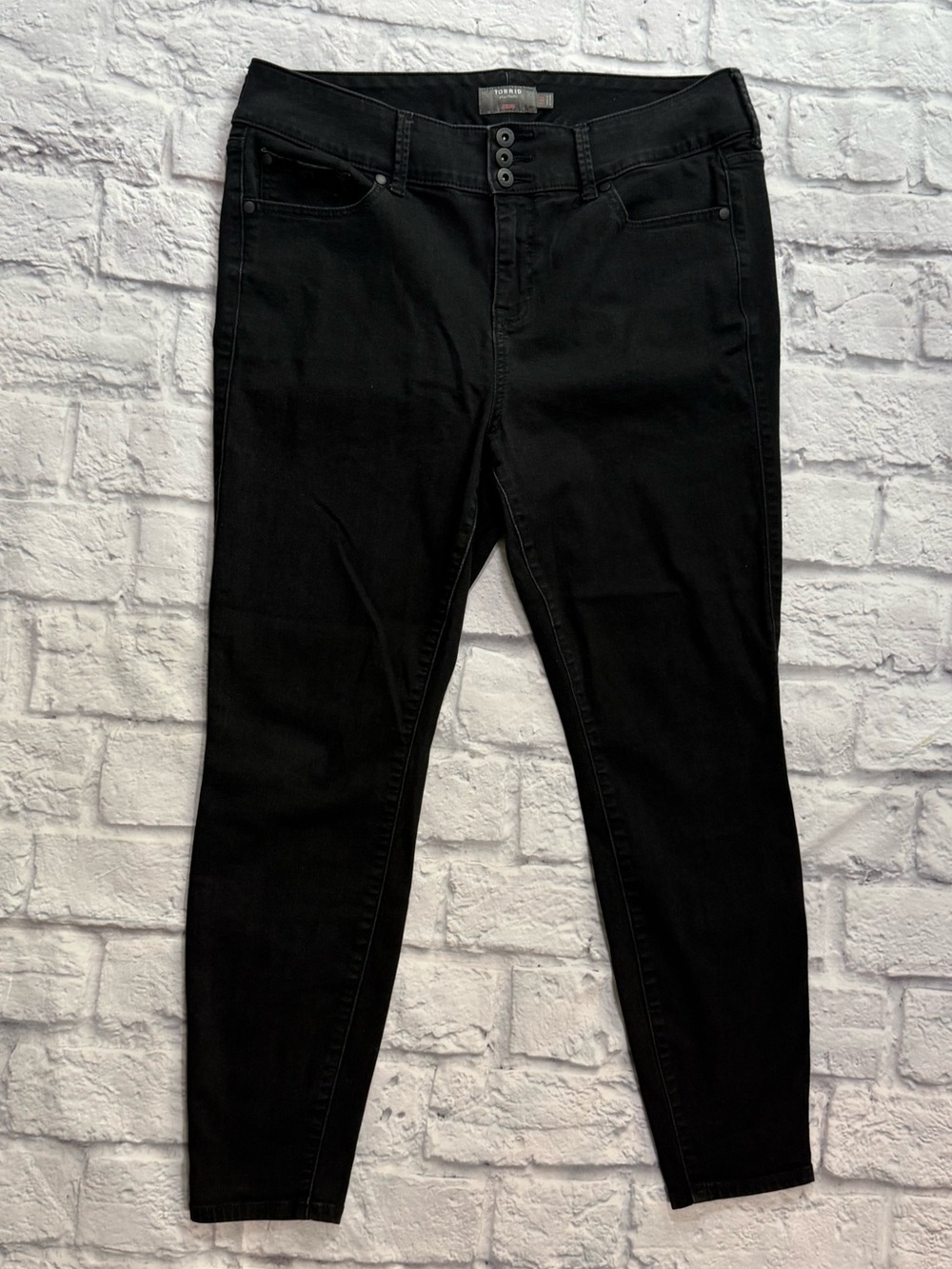 Torrid Black Jeggings plus 18R